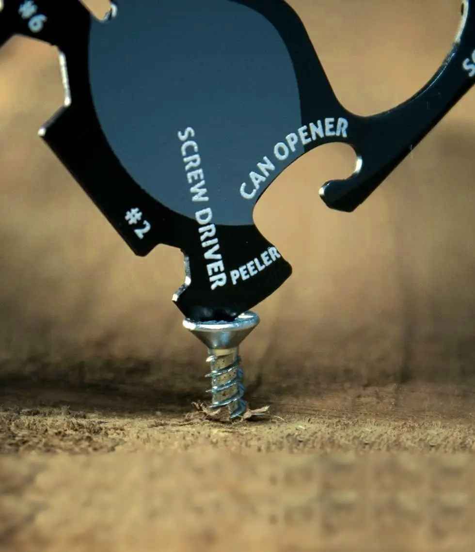 18-in-1 Credit Card Multi-Tool – Slim EDC Survival Gear | Fits in Wallet | Ultimate Pocket Toolkit for Repairs, Camping & Emergencies