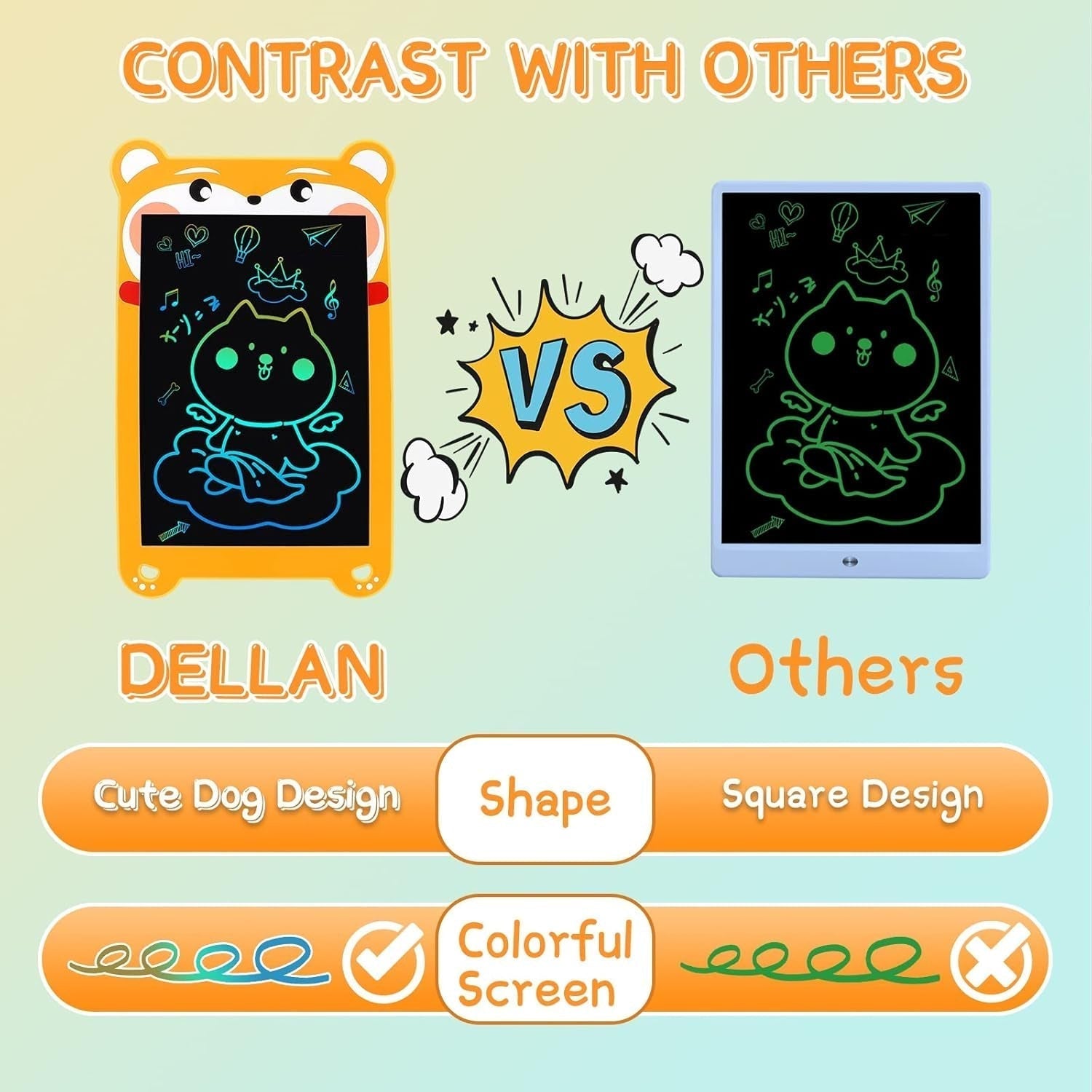 Buy LCD Writing Tablet for Kids in Pakistan – Digital Drawing Pad |