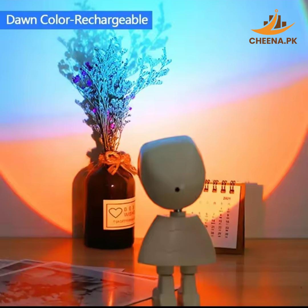 "Sunset Lamp Rechargeable Smart Lighting & Trendy Home Gadgets -