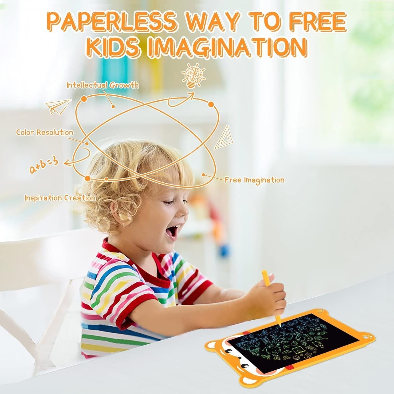 Buy LCD Writing Tablet for Kids in Pakistan – Digital Drawing Pad |