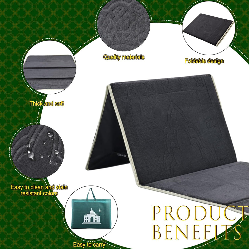 Premium Foldable Mashallah with Back Support