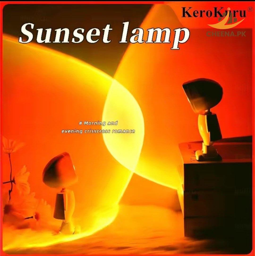 "Sunset Lamp Rechargeable Smart Lighting & Trendy Home Gadgets -