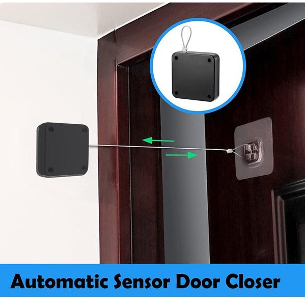 Punch-Free Automatic Door Closer – Effortless, Quiet & Durable Door Closer for Home