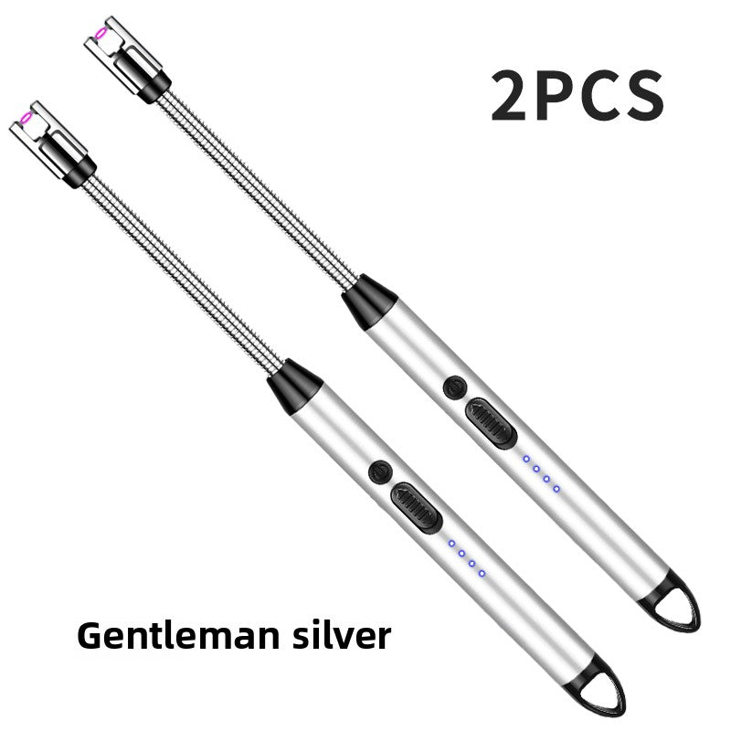 USB Rechargeable Arc Lighter – Flameless Ignition Gun for Gas Stoves, Candles & More | Windproof & Child-Safe | 3000+ Uses Per Charge