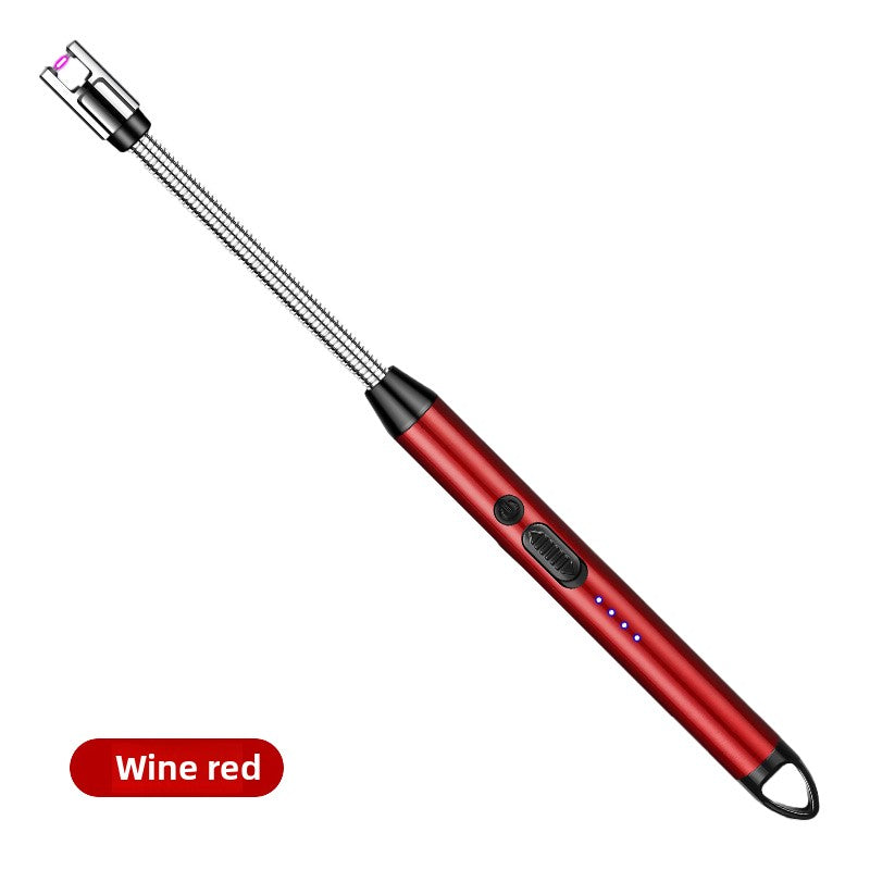 USB Rechargeable Arc Lighter – Flameless Ignition Gun for Gas Stoves, Candles & More | Windproof & Child-Safe | 3000+ Uses Per Charge