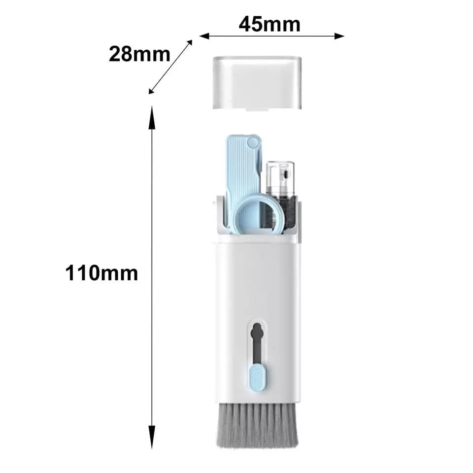 7 in 1 Cleaning Brush Set – Multifunctional Cleaning Kit for Phones, Keyboards & More | Compact & Easy to Use