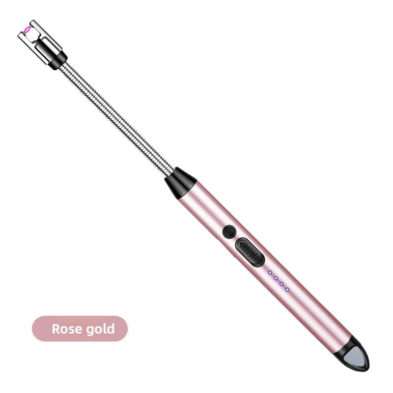 USB Rechargeable Arc Lighter – Flameless Ignition Gun for Gas Stoves, Candles & More | Windproof & Child-Safe | 3000+ Uses Per Charge